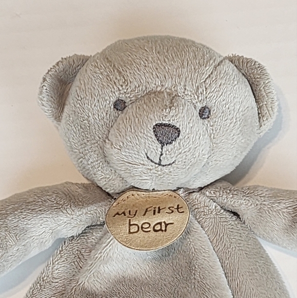 Carter's My First Bear Security Blanket Rattle Lovey - Picture 3 of 7